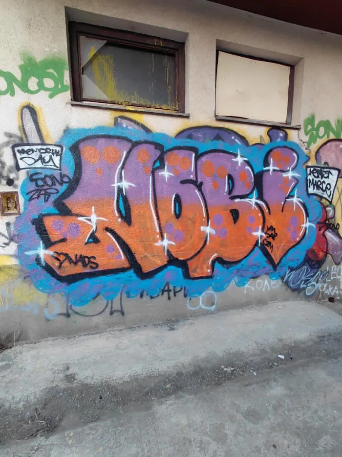 NOBI graffiti — Ohrid, Ohrid '23